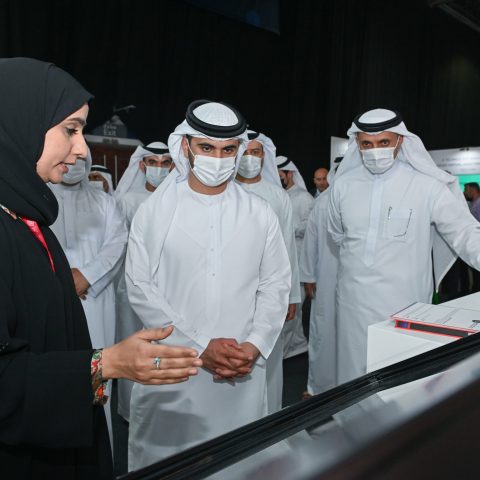 Mansoor bin Mohammed launches “Dubai Cyber Innovation Park” and two digital programmes, “Taresh and “Al-Kashef” developed by DNCCU